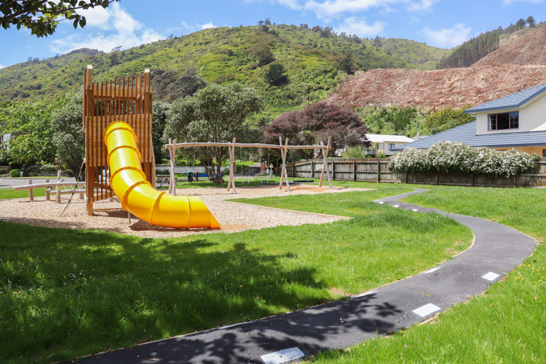 Playground at Shotover Grove Reserve