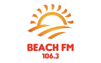 Beach FM 106.3 logo