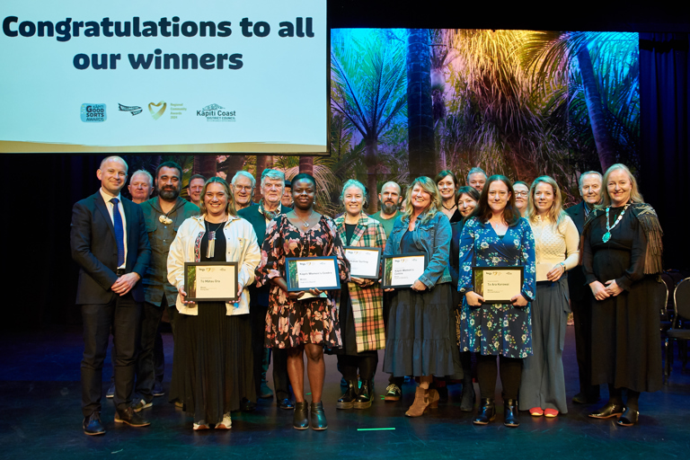 Community Award Winners Group Photo 28 August 2024