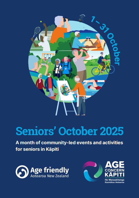 Seniors' October 2025 Age Concern Kāpiti