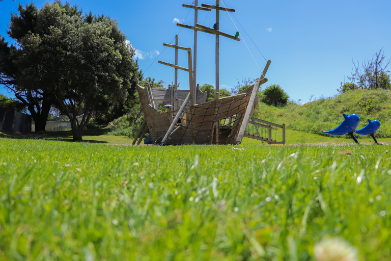 Tasman Road Reserve play ship