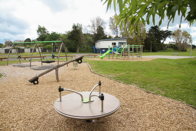 Mathews Park Playground overview