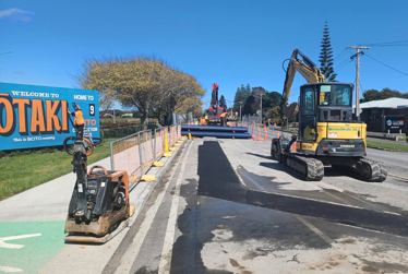 All go in Ōtaki: fire loop project hits final leg, diggers everywhere