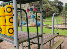 Leinster Avenue Reserve noughts and crosses