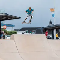 Skateboarding at Maclean Park thumbnail