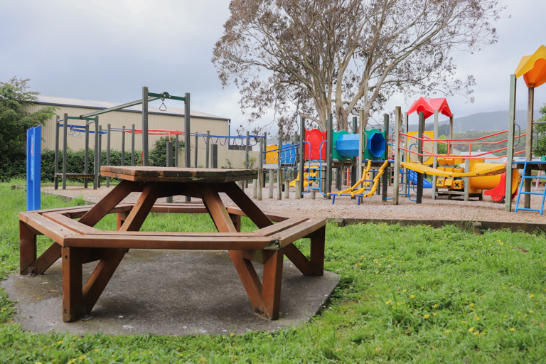 Manawa Avenue Reserve picnic table