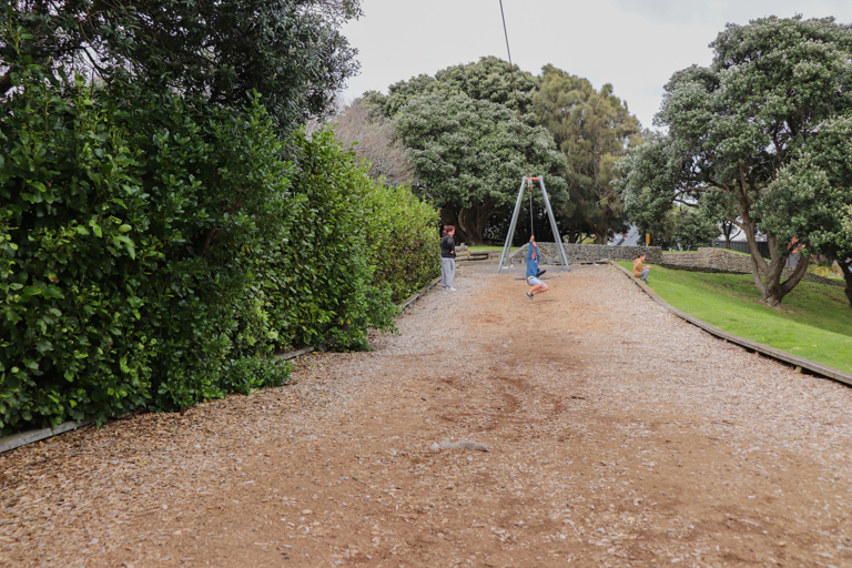 Flying fox at Marine Gardens